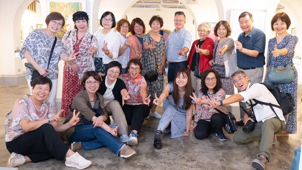 筆寫人生情感 楊富琴油畫個展獻給百歲母親