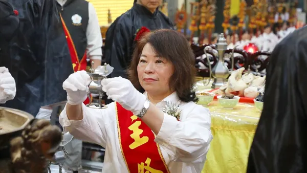 大天宮百年古禮祝壽　黃敏惠：幸福沒奇蹟、嘉義市施政八冠全國第一