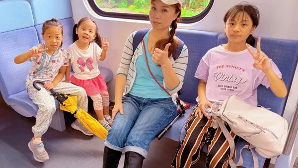 基隆親子走讀熱鬧登場　百組家庭搭火車暢遊暖暖風光