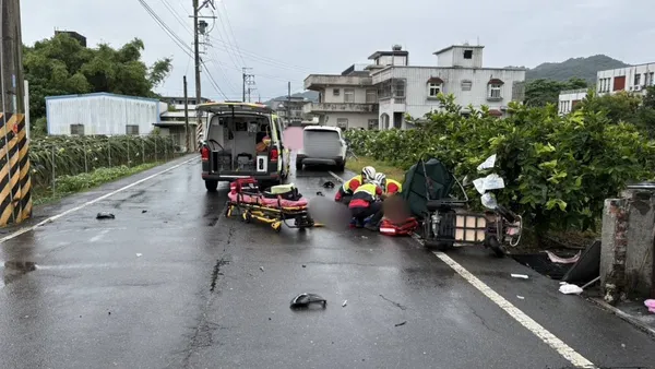 礁溪死亡車禍！　82歲婦駕電動代步車遭休旅車撞飛慘死