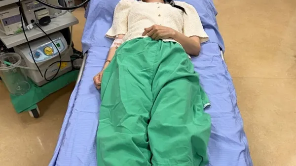 謝宜君暴瘦5公斤嚇壞全家　無麻醉胃鏡、大腸鏡痛到落淚