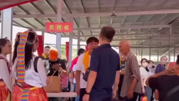 網傳雲林斗南廟會女舞者遭休假警襲臀！　斗南分局偵辦中