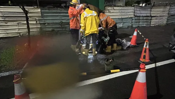 台中大雨梧棲815戶停電！　台電晚間10時許修復