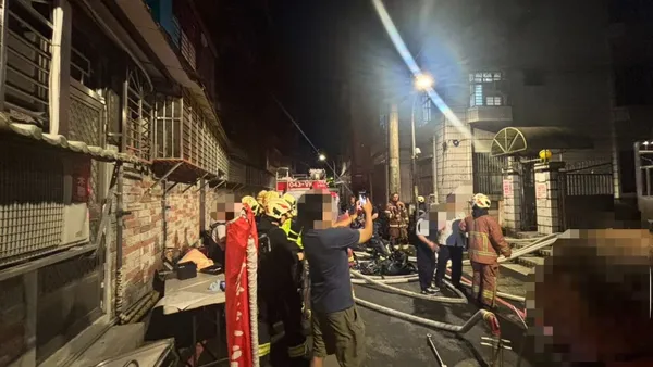 中和民宅火警奪命！　67歲男喪命2人受傷