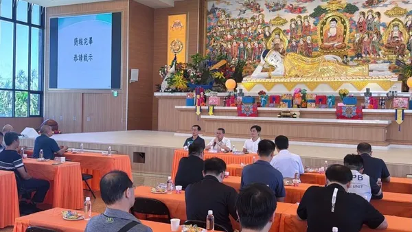 潮州分局參訪妙光禪寺辦戶外聯合勤教　深化警民交流攜手守護地方安全