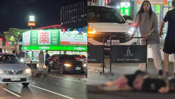 快訊／台南嚴重車禍！20歲孕婦「噴飛重摔」命危　多處骨折送醫搶救