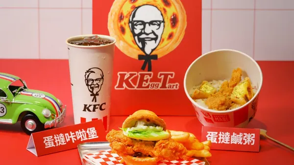 肯德基來真的！全台首間「蛋撻專賣店」快閃　蛋撻漢堡、蛋撻鹹粥限時開賣