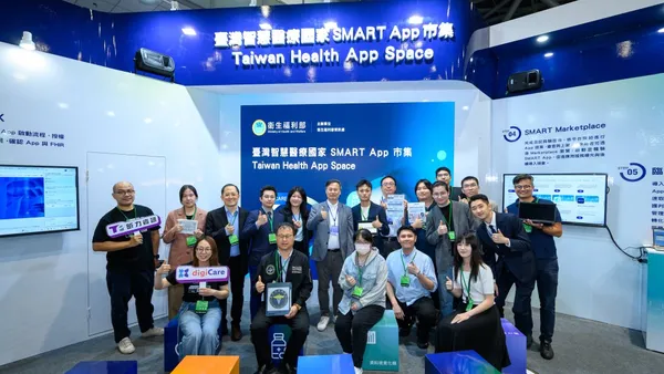 全台SMART 50地區醫院  員榮AI智能醫囑系統登上大南方智慧健康展