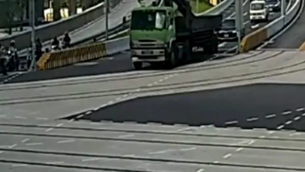 肇事不堪設想！35噸曳引車違規遭攔查駕駛狂發抖　竟是毒駕