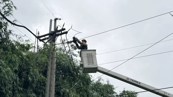 巴威發威！　台中地區一度23919戶停電