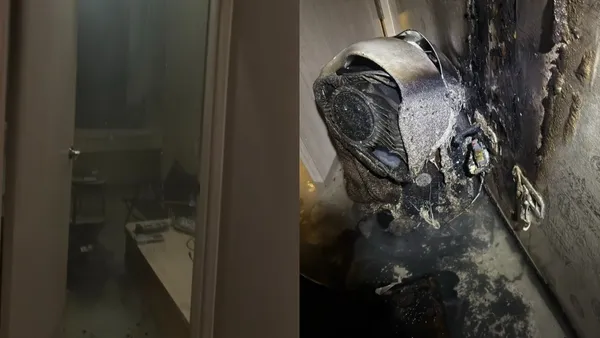 獨/高雄新建案大樓22F竄火!空氣清淨機自燃 屋主靠「這設備」救一命