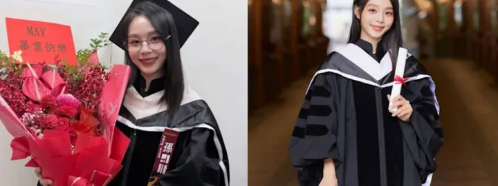 孫淑媚道歉「碩士帽戴法」 參加畢業典禮本名意外曝光