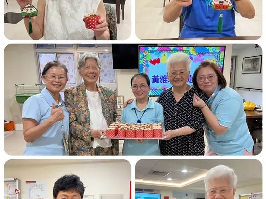 香滿端陽．幸福手作時光　蘭陽仁愛之家長輩歡度端午佳節